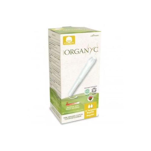 Organyc Tampons w/Applicator, Regular, Organic Cotton, 16ct*