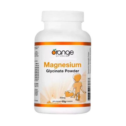 Orange Naturals Magnesium Glycinate Powder, 100ml
