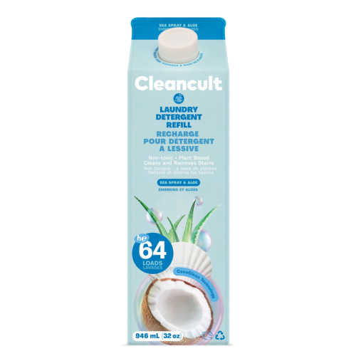 Cleancult 32 oz Liquid Laundry Refill in Sea Spray & Aloe