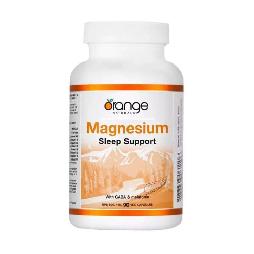 Orange Naturals Magnesium Sleep Support, 90 Capsules