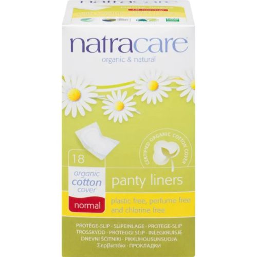 Natracare Panty Liners, Organic Cotton Cover, Normal (individually wrapped), 18ct