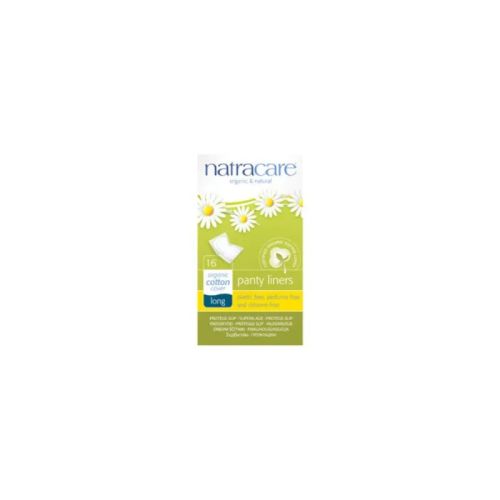 Natracare Panty Liners, Organic Cotton Cover, Long (individually wrapped), 16ct