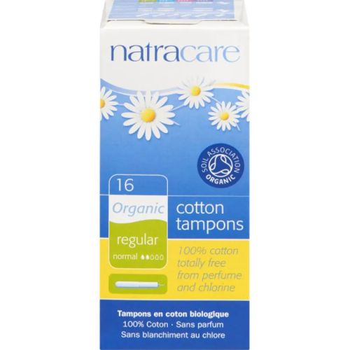 Natracare Organic Tampons, Regular w/Applicator, 16ct*