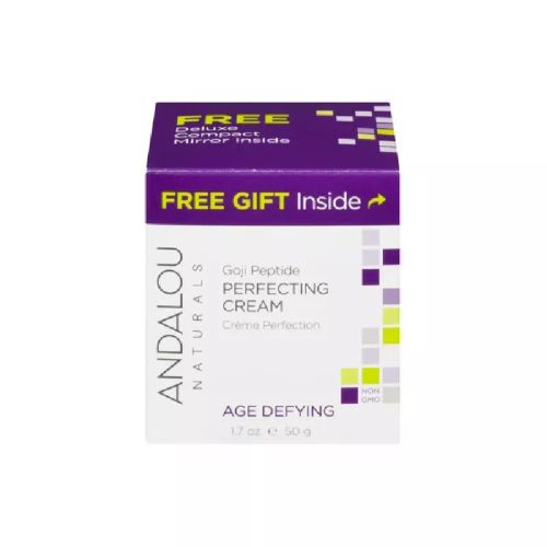 Andalou Age Defying, Goji Peptide Perfecting Cream (gluten-free/NGM/vegan) 50g