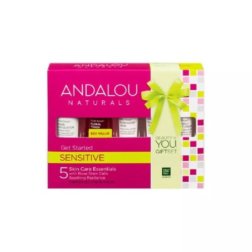 Andalou Sensitive/1000 Roses, Get Started Kit (gluten-free/NGM/vegan) 5ct