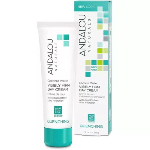 Andalou Quenching, Coconut Water Visibly Firm Day Cream (gluten-free/NGM/vegan) 50g