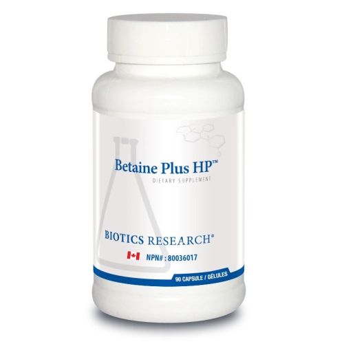 Biotics Research Betaine Plus HP, 90 Capsules