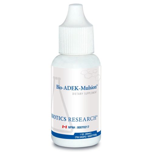Biotics Research Bio-ADEK-Mulsion, 1 oz. (30mL)
