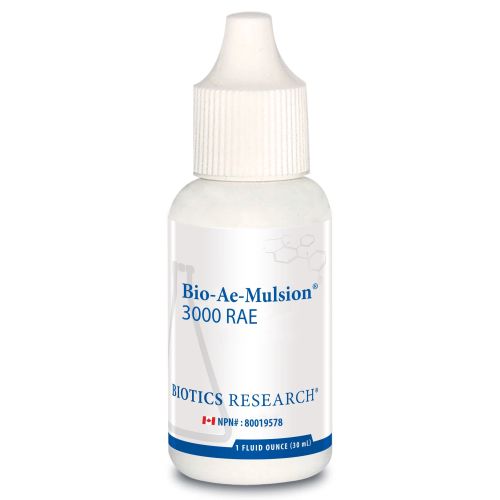 Biotics Research Bio-Ae-Mulsion 3000 RAE 9927 IU, 1 fl. oz. (30mL)