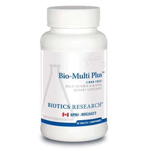 Biotics Research Bio-Multi Plus (Iron Free), 90 Tablets