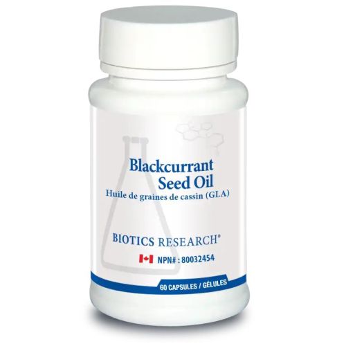 Biotics Research Blackcurrant Seed Oil, 60 Capsules