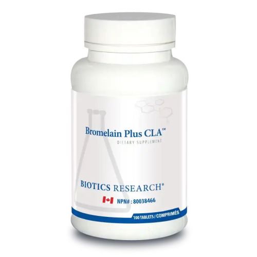 Biotics Research Bromelain Plus CLA, 100 Tablets