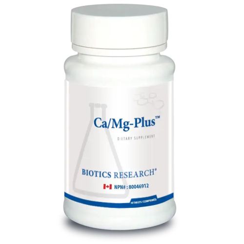 Biotics Research Ca/Mg Plus, 60 Tablets