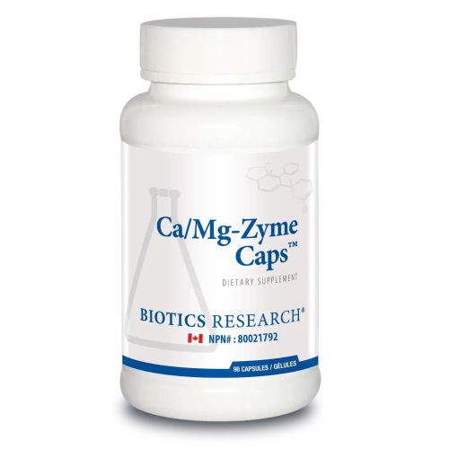 Biotics Research Ca/Mg-Zyme, 90 Capsules