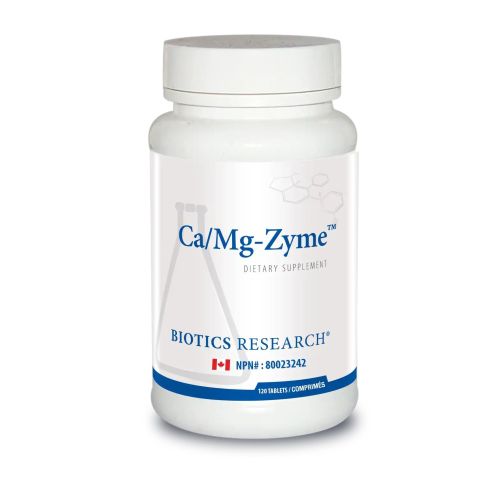 Biotics Research Ca/Mg-Zyme Tabs, 120 Tablets