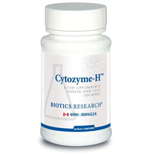 Biotics Research Cytozyme-H (Heart), 60 Tablets