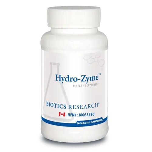 Biotics Research Hydro-Zyme (HCl & Enzymes), 90 Tablets