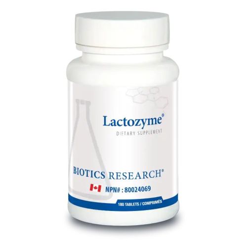 Biotics Research Lactozyme, 180 Tablets