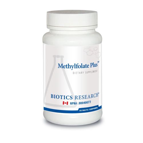 Biotics Research Methylfolate Plus, 120 Tablets