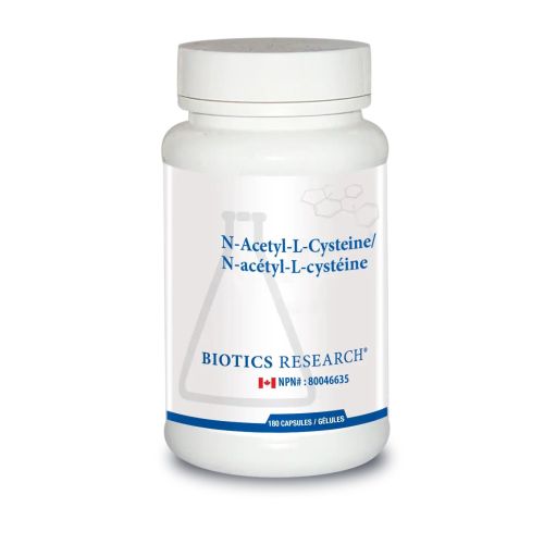 Biotics Research NAC (N-Acetyl-L-Cystine), 120 capsules