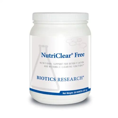 Biotics Research Nutri-Clear FREE Sugar Free (CERT. Organic NON GMO), 20 oz. (551 g)