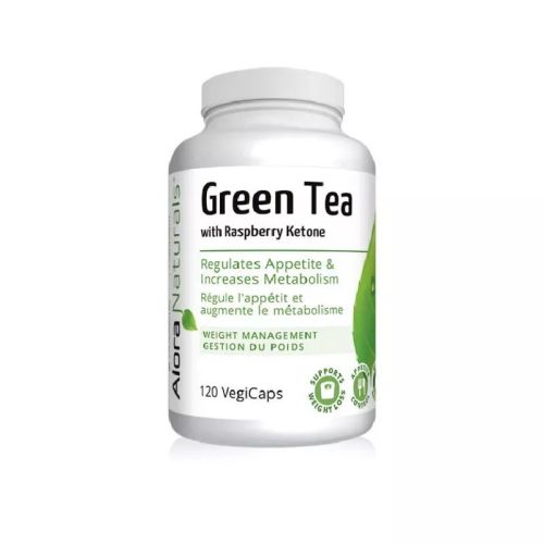 Alora Naturals Raspberry Ketones W/Green Tea Ext. 120vcap