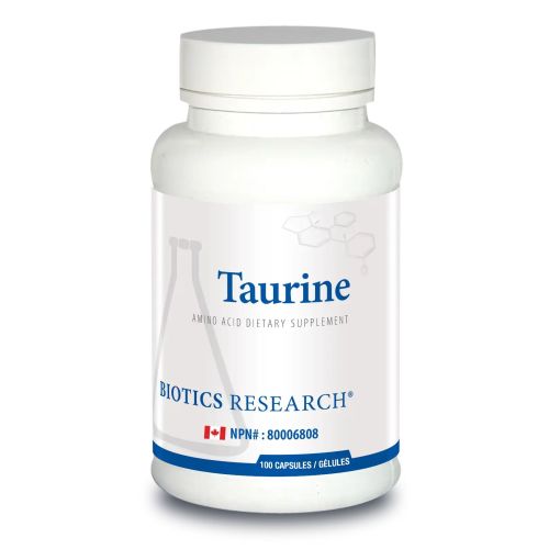 Biotics Research Taurine, 100 capsules