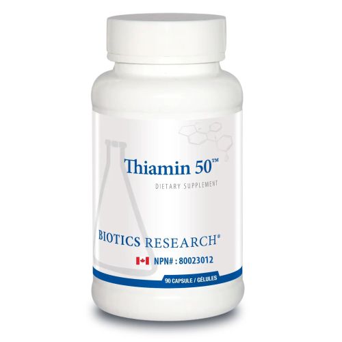 Biotics Research Thiamin-50, 90 capsules