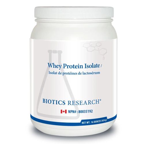 Biotics Research Whey Protein Isolate, 16 oz. (454 g)