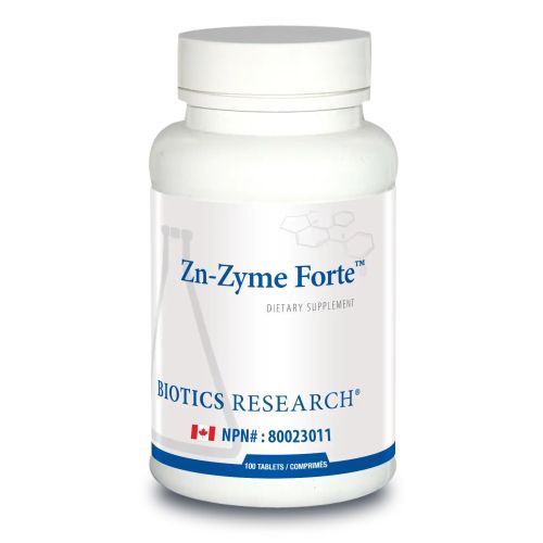 Biotics Research Zn-Zyme Forte, 100 tablets