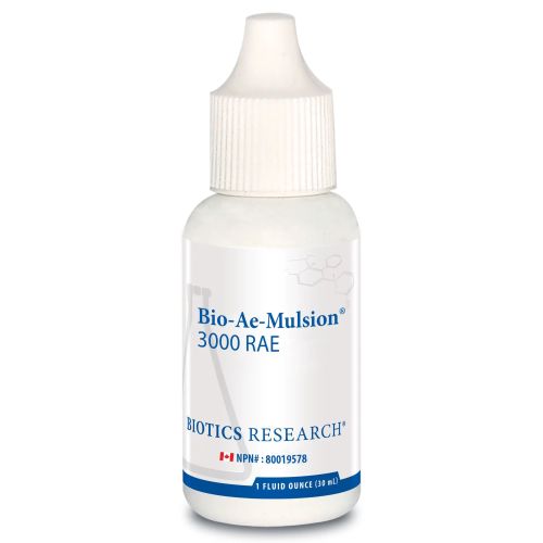 Biotics Research Bio-Ae-Mulsion 3000 RAE 9927 IU, 1 fl. oz. (30 mL)