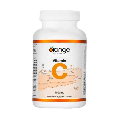 Orange Naturals Vitamin C, 120 Capsules
