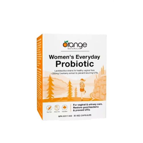 Orange Naturals Women’s Everyday Probiotic, 30 Capsules