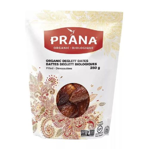 Prana Dates, Deglett, Organic (resealable bag),250g