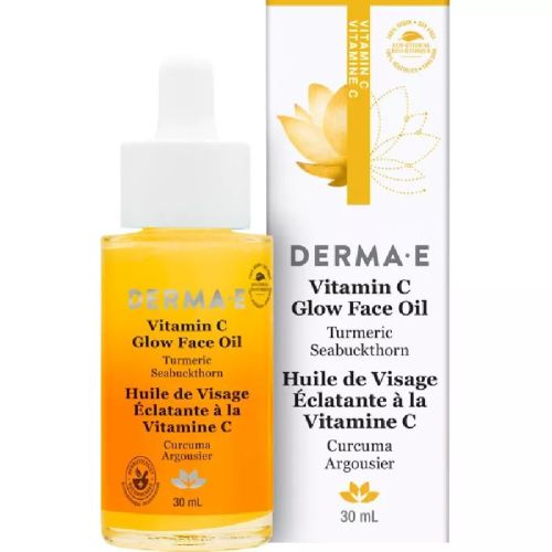 Derma EVitamin C Glow Face Oil w/Turmeric and Seabuckthorn 30ml