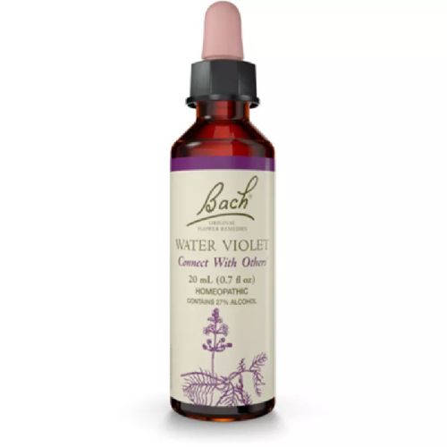 Bach Flower Essence, Water Violet, Connect To Others (dropper), 20ml