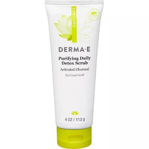 Derma E Purifying Daily Detox Scrub, Activated Charcoal and Marine Algae Extract 113g