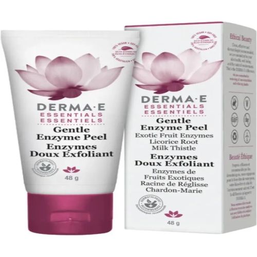 Derma E Essentials, Gentle Enzyme Peel, Exotic Fruit Enzymes, Licorice Root and Milk Thistle 48g