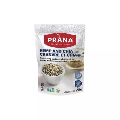 Prana Chia Seeds, White, Ground, Organic, 250g