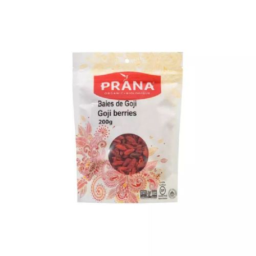 Prana Goji Berries, Organic (resealable bag), 200g