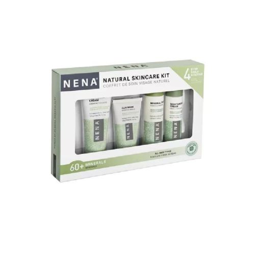 Nena 4-Piece Natural Skincare Kit, 4ct