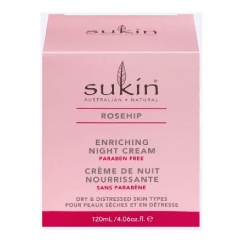 Sukin Rosehip, Enriching Night Cream, 120ml