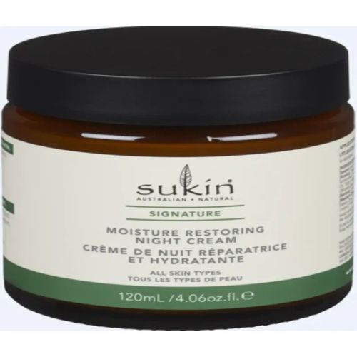 Sukin Signature, Moisture Restoring Night Cream, 120ml