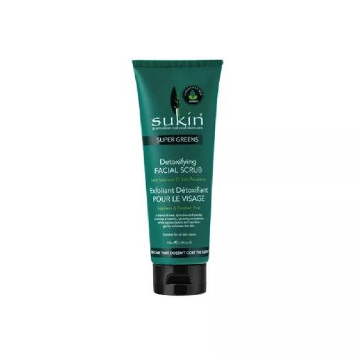 Sukin Super Greens, Detoxifying Facial Scrub, 125ml