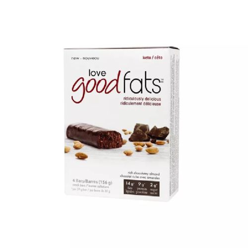 Love Good Fats 4-Pack, Rich Chocolatey Almond , 4x39g