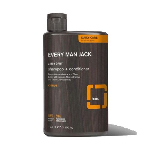 Every Man Jack 2-in-1 Daily Shampoo Citrus, 400ml