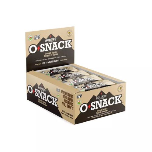 Hornby Organic OSnack Energy Bar, Chocolate Espresso, Organic, Pack of 12