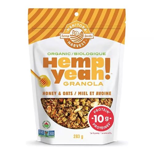 Manitoba Harvest Granola, Honey & Oats, Organic, 283g