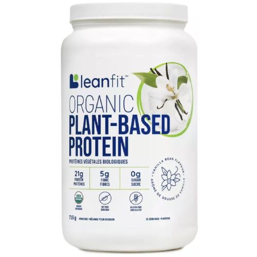 LeanFit Organic Plant Protein Vanilla, 715g