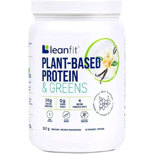 LeanFit Protein & Greens, Vanilla Bean, 517g